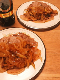 ワインに合う♪豚肉のミョウガ焼き-レシピのメイン写真