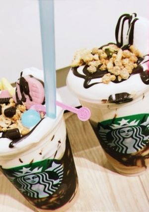 スタバ風コーヒーフラペチーノ-レシピのメイン写真