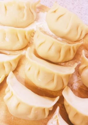 肉汁溢れる餃子（包み方焼き方手順込み）-レシピのメイン写真