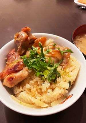 菜花たくさん　鶏釜飯風炊き込みご飯-レシピのメイン写真