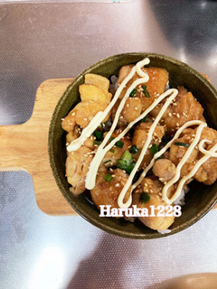 テリマヨチキン丼-レシピのメイン写真