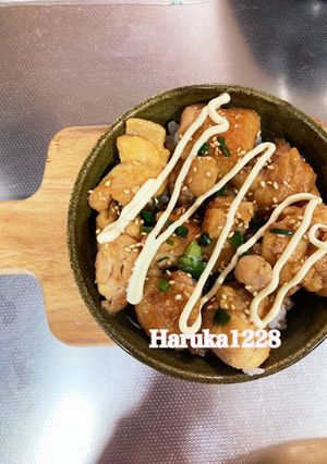 テリマヨチキン丼-レシピのメイン写真