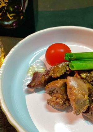 No3025鶏レバーの臭み抜き煮-レシピのメイン写真