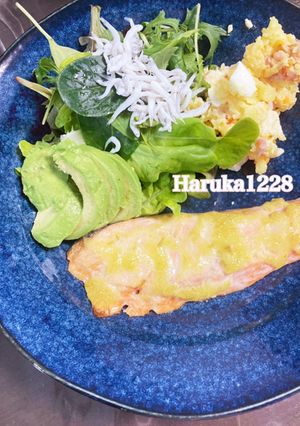 サーモンのわさびマヨ焼き-レシピのメイン写真