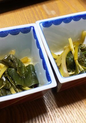 つわぶきの下処理〜煮物-レシピのメイン写真