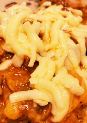 キムチ消費！5分で、チーズダッカルビ-レシピのメイン写真