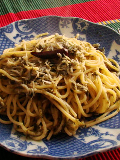 あおさのりとしらすのパスタ-レシピのメイン写真
