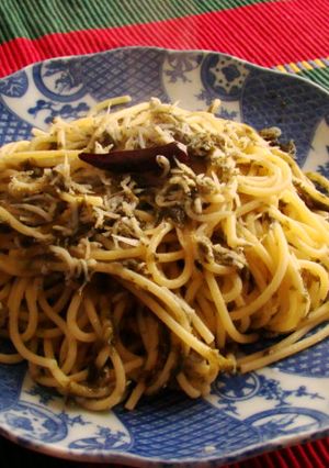 あおさのりとしらすのパスタ-レシピのメイン写真