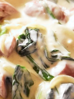 ほうれん草とウィンナーのクリーム煮-レシピのメイン写真