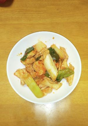 胸肉のハリッサ炒め-レシピのメイン写真