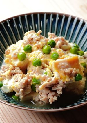 高野豆腐の卵とじ-レシピのメイン写真