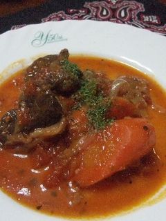 鹿肉赤ワイントマト煮込み-レシピのメイン写真