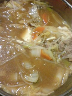 ラーメン鍋-レシピのメイン写真