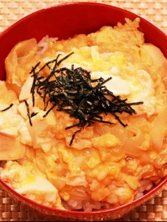 たまごとじお豆腐丼-レシピのメイン写真