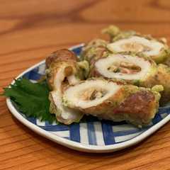 รูปของ 竹輪の納豆磯辺揚げ[納豆]