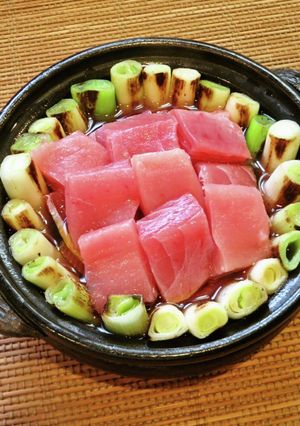 ☺節約レシピ☆まぐろのあらで簡単ねぎま鍋-レシピのメイン写真