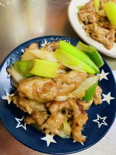 豚肉とネギの甘酢炒め-レシピのメイン写真