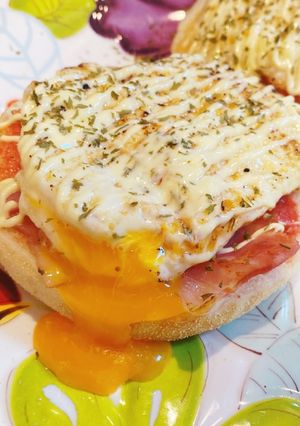 たらこスプレッド♡ベーコンエッグマフィン-レシピのメイン写真