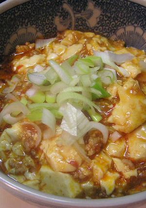 情熱ランチの麻婆豆腐-レシピのメイン写真