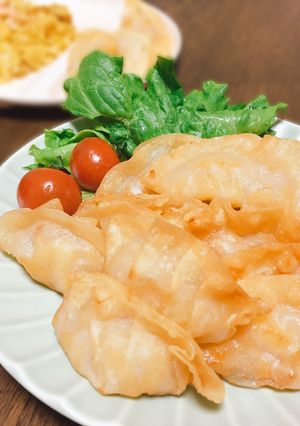 餃子の皮で簡単なんちゃって甘酒りんごパイ-レシピのメイン写真