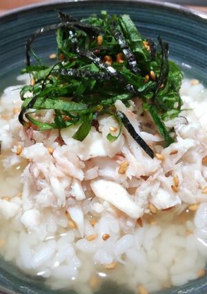 鯛茶漬け-レシピのメイン写真