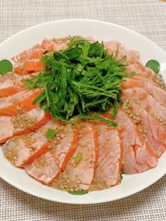 サーモンの和風カルパッチョ-レシピのメイン写真