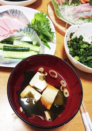 シンプルなお吸い物-レシピのメイン写真