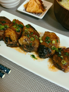 肉巻きしいたけ-レシピのメイン写真