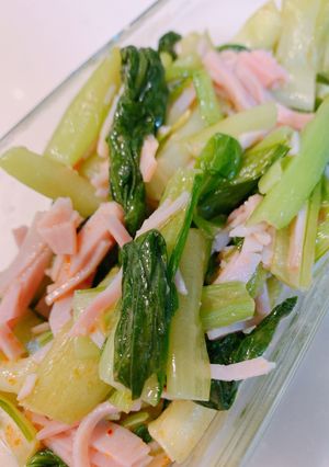 【時短】ごまだれ消費！小松菜サラダ-レシピのメイン写真