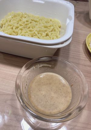 つけ麺ラーメンごまだれ-レシピのメイン写真