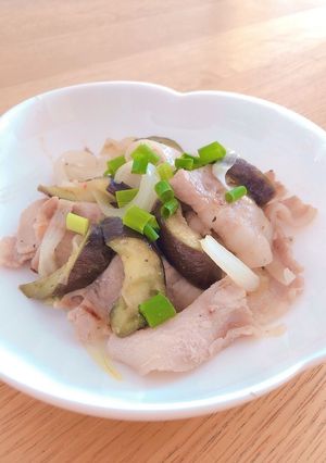 茄子と豚バラ肉のスパイス炒め-レシピのメイン写真