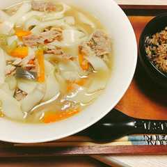 รูปของ 切り込みうどん