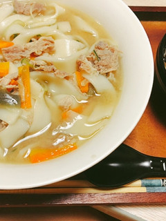 切り込みうどん-レシピのメイン写真