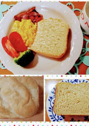 しっとりふわふわ乳製品不使用の豆腐食パン-レシピのメイン写真