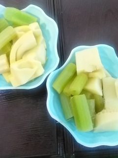 ふきと竹の子の煮物♪超かんたん-レシピのメイン写真