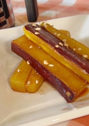 ほんのりバターが隠し味ッ！の、大学芋☆-レシピのメイン写真