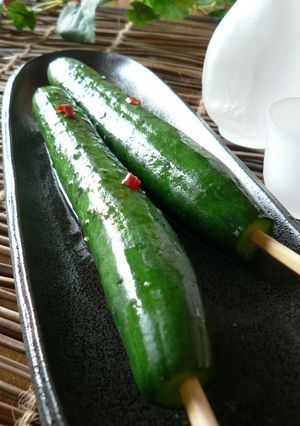お祭りで見るきゅうりの１本漬け！！！-レシピのメイン写真