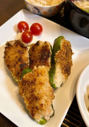 我が家流〜ピーマンの肉詰め-レシピのメイン写真