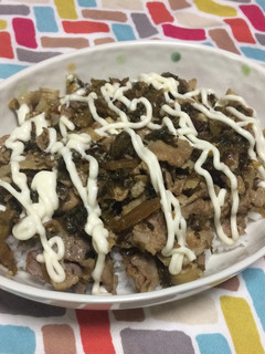 超簡単☆旨味堪能!激うま高菜丼♪♪-レシピのメイン写真