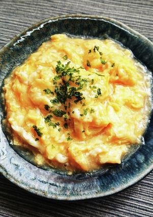 コンソメとろみあんスクランブルエッグ♪-レシピのメイン写真