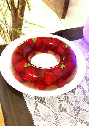 いちごのローズヒップゼリー-レシピのメイン写真