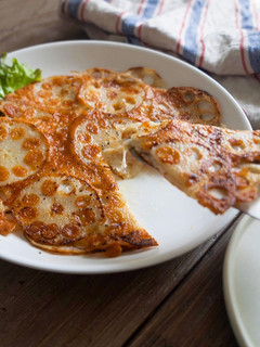 れんこんとチーズのガレット-レシピのメイン写真