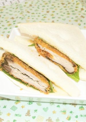 鰹のチーズはさみ揚げサンド-レシピのメイン写真