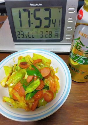キムチ野菜炒め-レシピのメイン写真