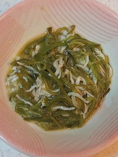 めかぶとシラスのポン酢和え-レシピのメイン写真