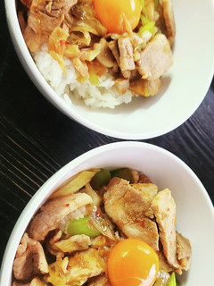 簡単激ウマ 豚ロース薄切り肉のスタミナ丼-レシピのメイン写真