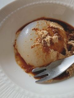 レンジで簡単食べ切りサイズのプルプル葛餅-レシピのメイン写真
