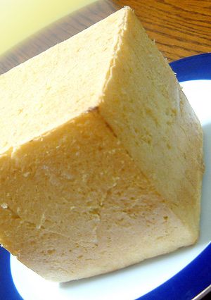 ＨＢで　正角パン型用♡ふわもちご飯パン♪-レシピのメイン写真