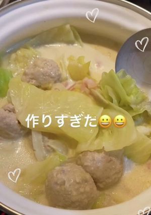 巻かないロールキャベツのクリーム煮-レシピのメイン写真