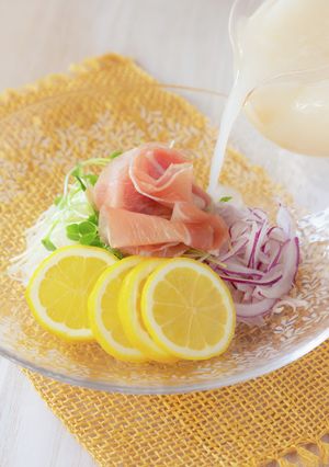 生ハムとレモンの冷やし白湯ビーフン-レシピのメイン写真